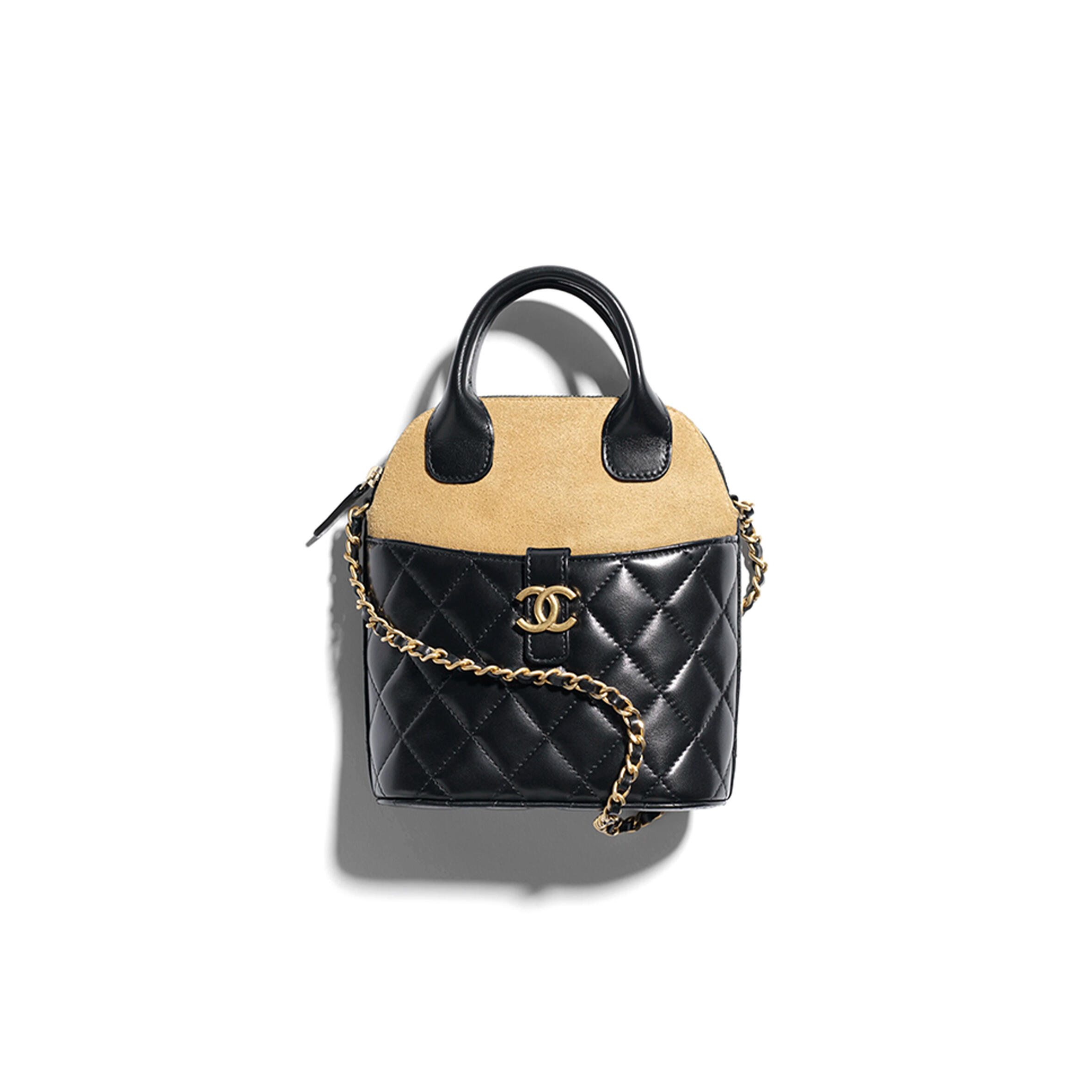 CHANEL MASTER CLUTCH WITH CHAIN SUEDE CALFSKIN, SHINY LAMBSKIN AP4742 (18*17*6cm)